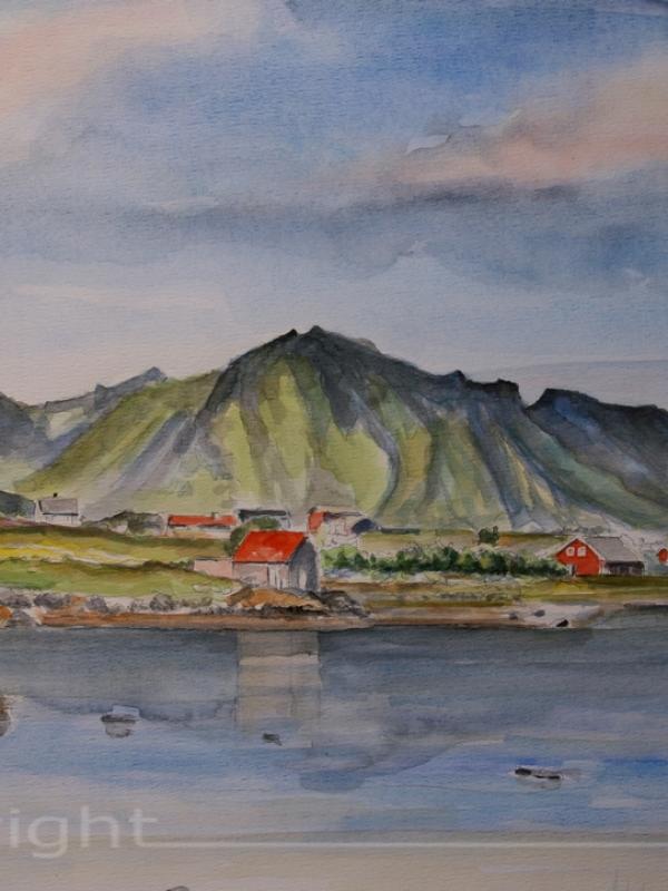 Lofoten, Noorwegen.